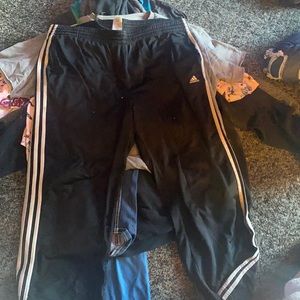 Adidas track pants, size Medium